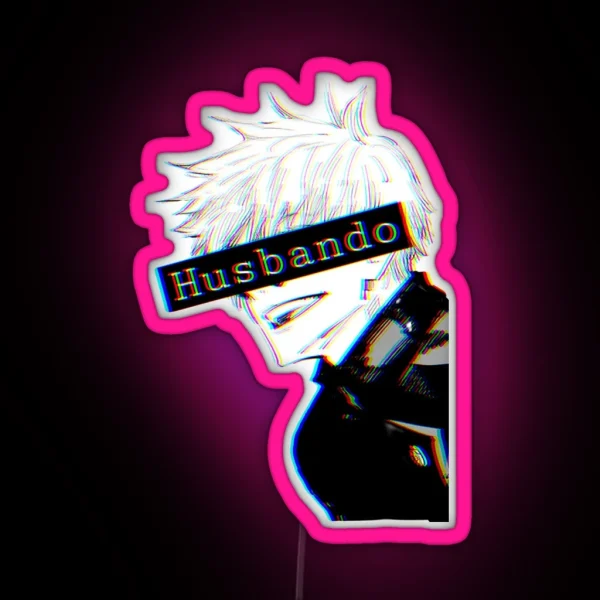 Gojo Satoru Husbando RGB Neon Sign
