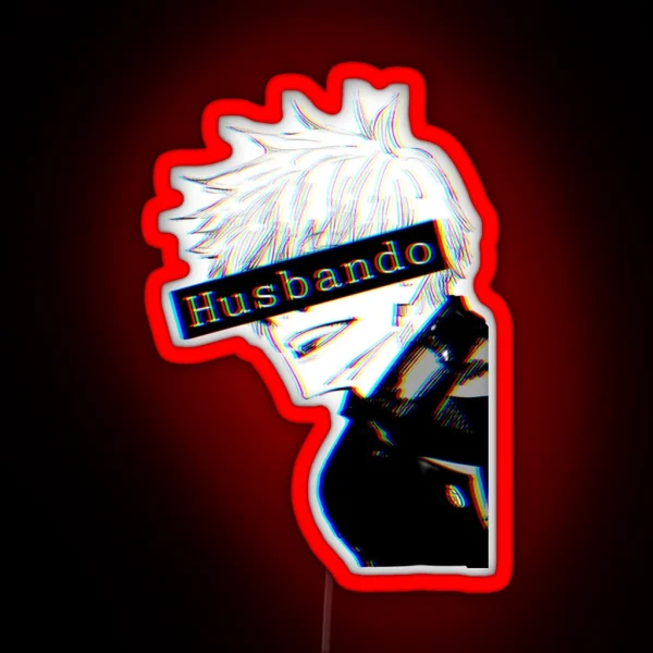 Gojo Satoru Husbando RGB Neon Sign