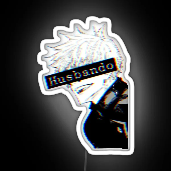 Gojo Satoru Husbando RGB Neon Sign