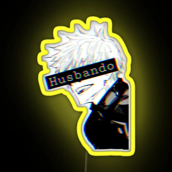 Gojo Satoru Husbando RGB Neon Sign