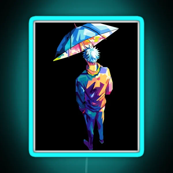 Gojo Satoru RGB Neon Sign