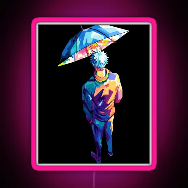 Gojo Satoru RGB Neon Sign