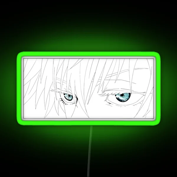 Gojo Satoru S Eyes RGB Neon Sign