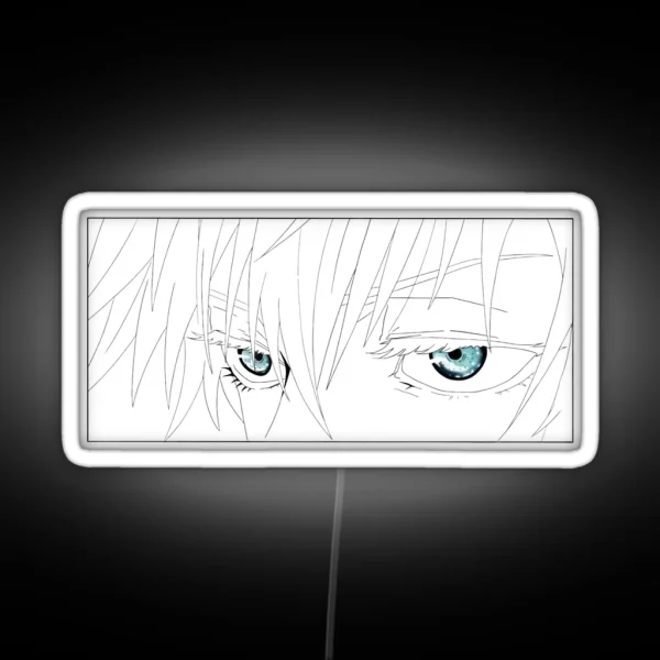 Gojo Satoru S Eyes RGB Neon Sign
