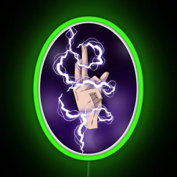 Gojo Satoru S Hand RGB Neon Sign