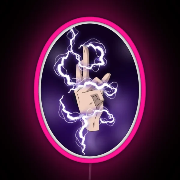 Gojo Satoru S Hand RGB Neon Sign
