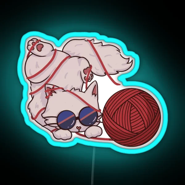 Gojocat RGB Neon Sign
