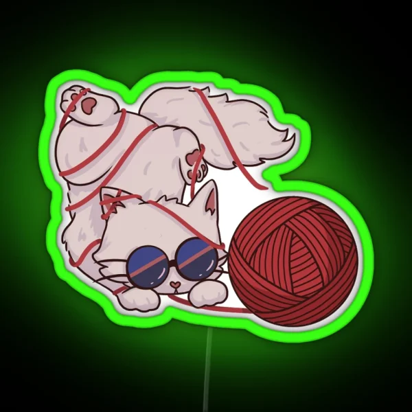 Gojocat RGB Neon Sign