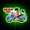 Goku And Gohan Riding A Motocycle Dragon Ball RGB Neon Sign - Image 3