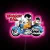 Goku And Gohan Riding A Motocycle Dragon Ball RGB Neon Sign - Image 6