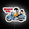 Goku And Gohan Riding A Motocycle Dragon Ball RGB Neon Sign - Image 4
