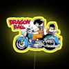 Goku And Gohan Riding A Motocycle Dragon Ball RGB Neon Sign - Image 5