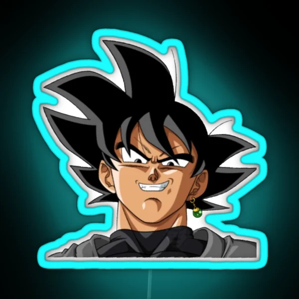 Goku Black RGB Neon Sign