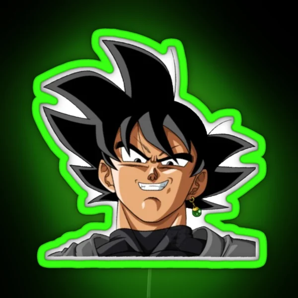 Goku Black RGB Neon Sign
