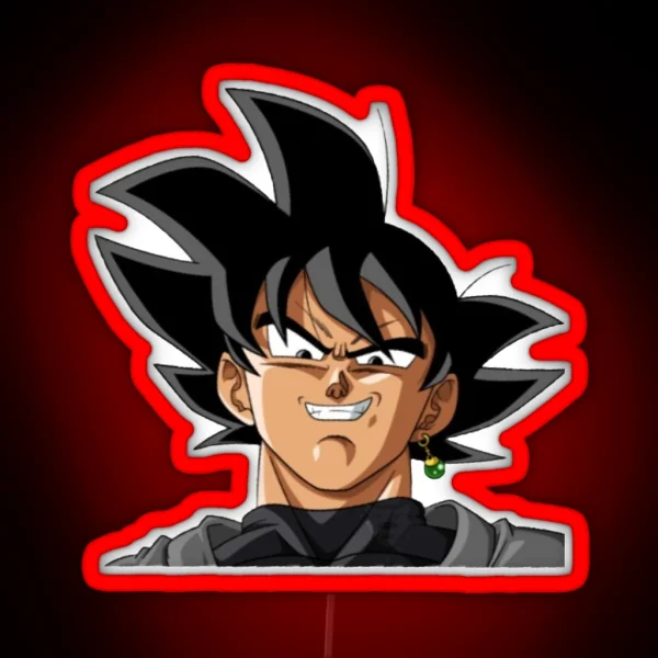Goku Black RGB Neon Sign