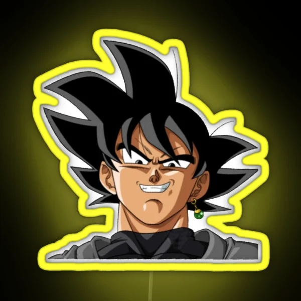 Goku Black RGB Neon Sign