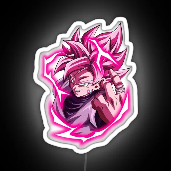Goku Black RGB Neon Sign