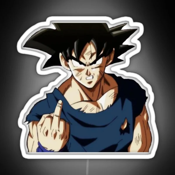 Goku Cute RGB Neon Sign