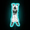 Goku Doing The Spirit Bomb RGB Neon Sign - Image 3