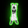 Goku Doing The Spirit Bomb RGB Neon Sign
