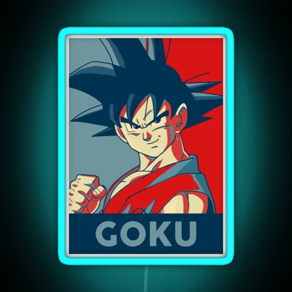 Goku Dragonballz RGB Neon Sign