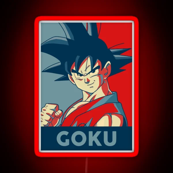 Goku Dragonballz RGB Neon Sign