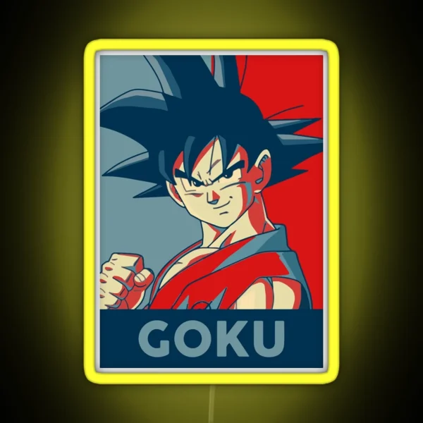 Goku Dragonballz RGB Neon Sign