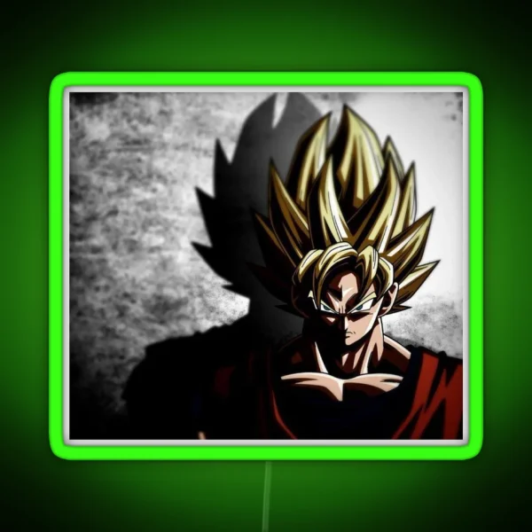 Goku Mad Xenoverse 2 RGB Neon Sign