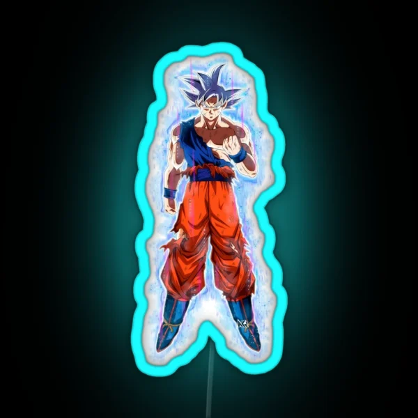 Goku MUI RGB Neon Sign