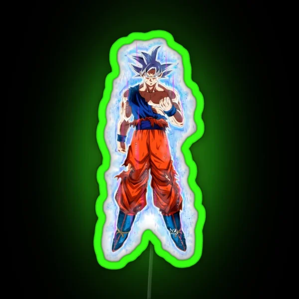 Goku MUI RGB Neon Sign