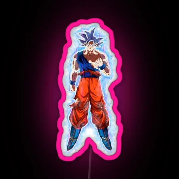 Goku MUI RGB Neon Sign