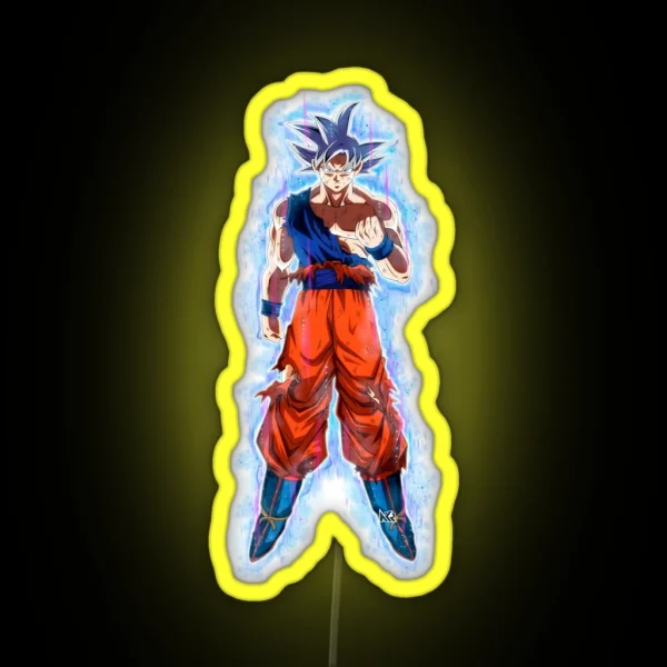 Goku MUI RGB Neon Sign