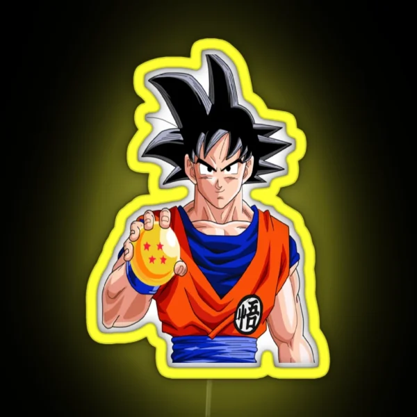 Goku RGB Neon Sign