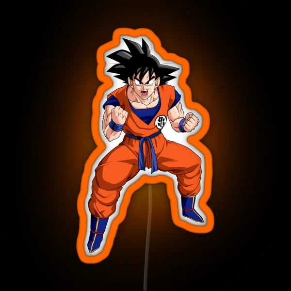 Goku RGB Neon Sign