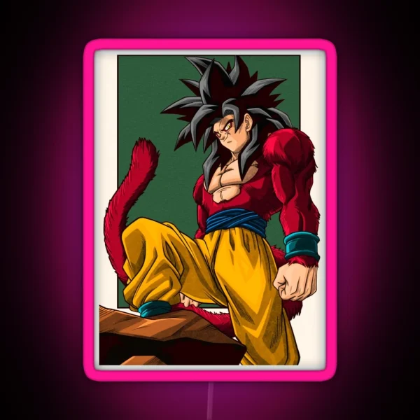 Goku SSJ4 GT RGB Neon Sign
