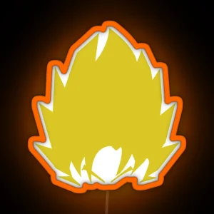 Goku Super Saiyan Anime DBZ DBS RGB Neon Sign