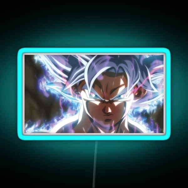 Goku Ultra Instinct Power Goku Ultra Instinct RGB Neon Sign