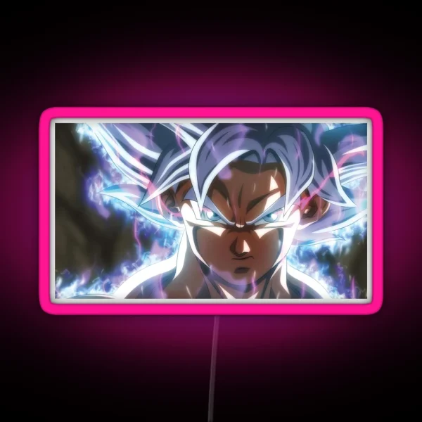Goku Ultra Instinct Power Goku Ultra Instinct RGB Neon Sign