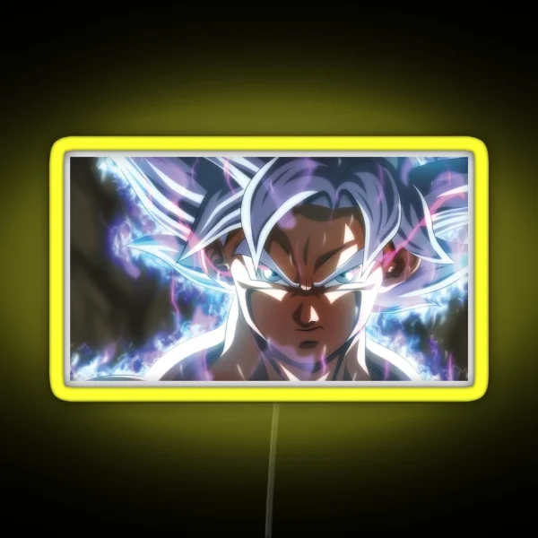 Goku Ultra Instinct Power Goku Ultra Instinct RGB Neon Sign