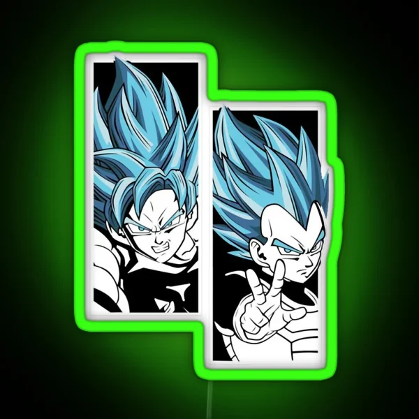Goku Vegeta RGB Neon Sign