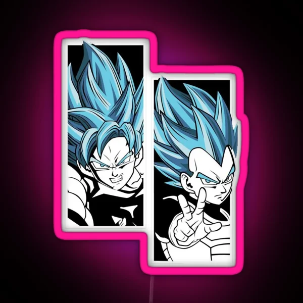 Goku Vegeta RGB Neon Sign
