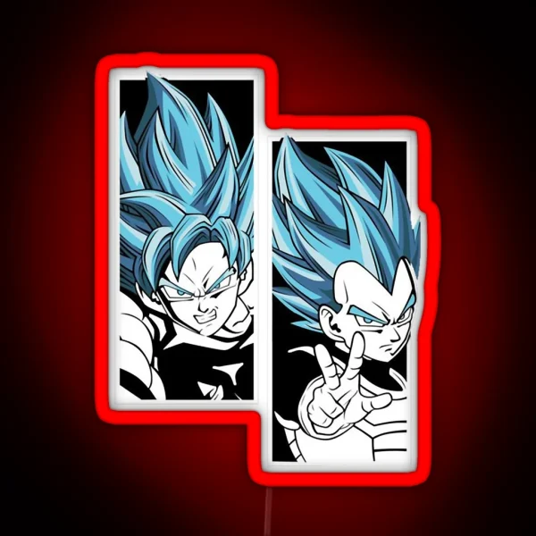 Goku Vegeta RGB Neon Sign