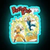 Goku Vs Majin Vegeta RGB Neon Sign - Image 3