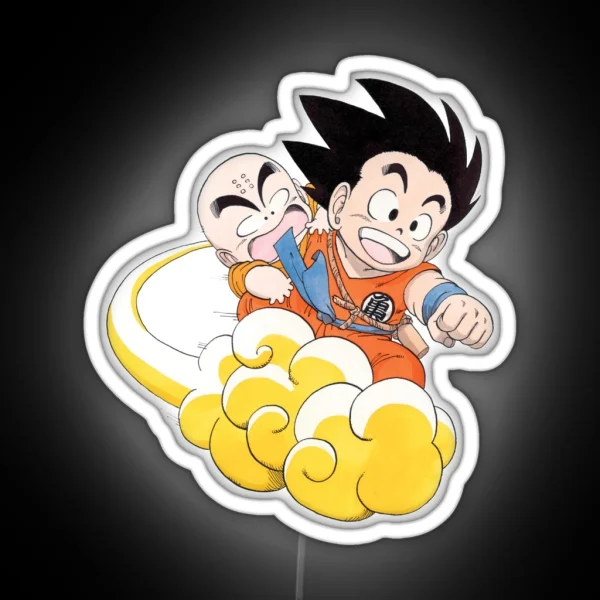 Goku X Krillin RGB Neon Sign