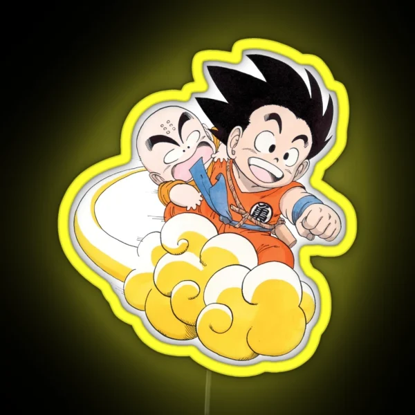 Goku X Krillin RGB Neon Sign