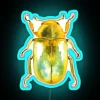 Gold Beetle RGB Neon Sign - Image 3