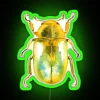 Gold Beetle RGB Neon Sign - Image 4