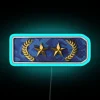 Gold Nova 2 Rank Counter Strike RGB Neon Sign - Image 3