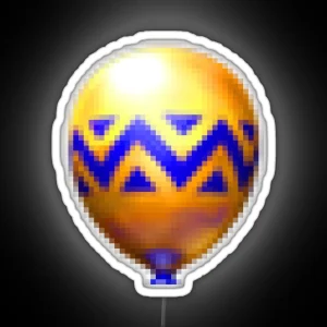 Golden Balloon Sprite RGB Neon Sign