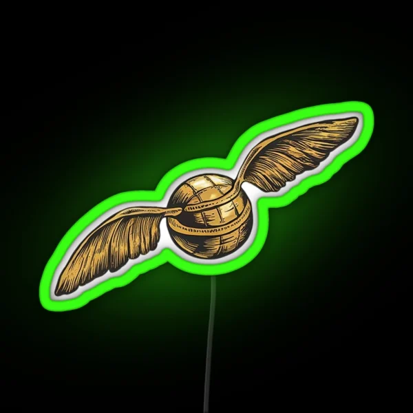 Golden Snitch RGB Neon Sign